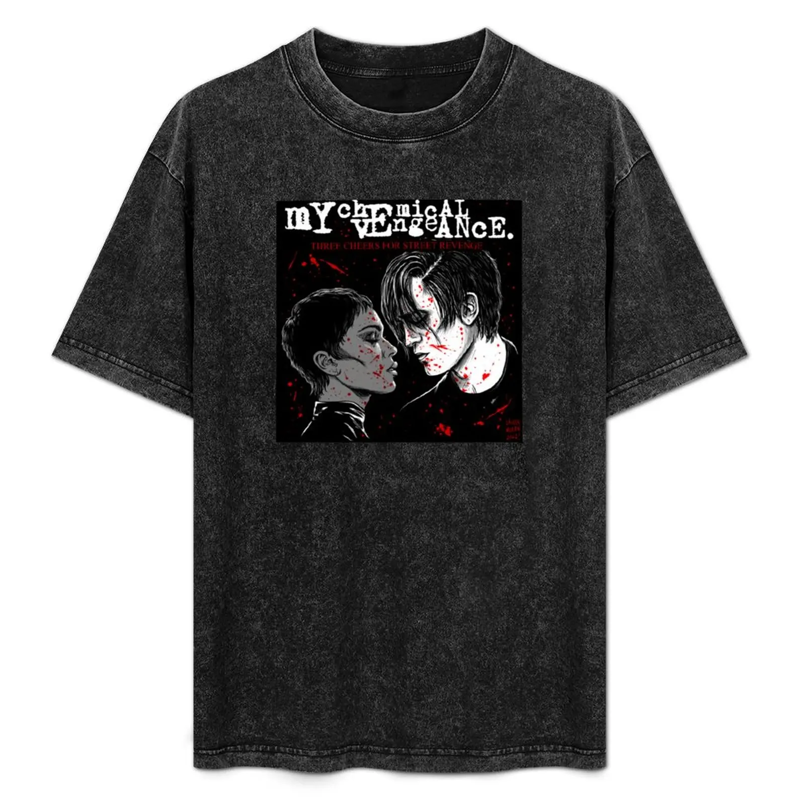

MY CHEMICAL VENGEANCE T-Shirt Art Pattern Printed Casual Top