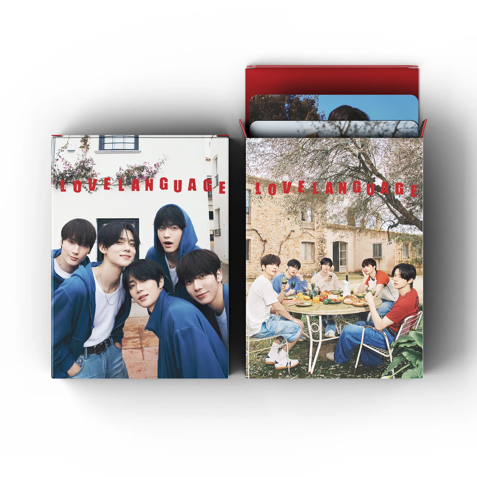 TXT YEONJUN LOVE LANGUAGE Photocards Set 55 قطعة ملصقات K-POP الرسمية القابلة للجمع مروحة ميرش هدية فكرة MOA مروحة نادي أساسيات #2