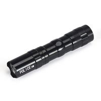 Useful Super Bright LED Flashlight Portable Mini Lamp Durable Aluminum Alloy Black Bulb Waterproof Outdoor Torch Light