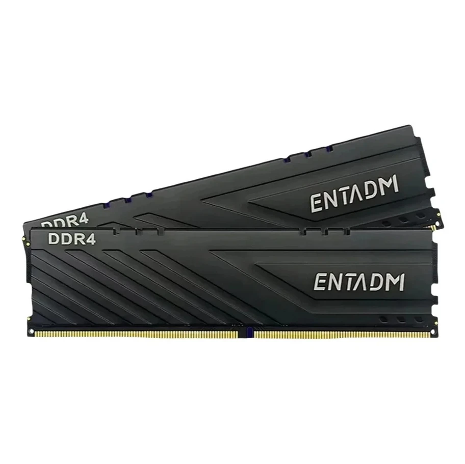 

Память ENTADM DDR4 2×8 ГБ для настольных ПК, 2400 МГц, черная, встроенная ОЗУ