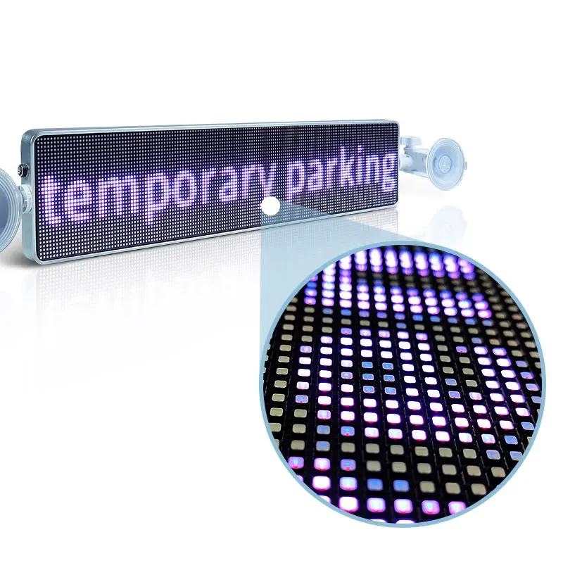 Whole sale Programable Led Car Back Window Display Led Display