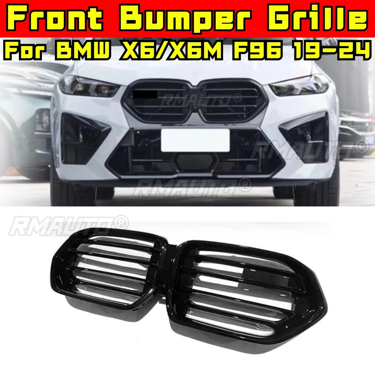 Car Bumper Grill De…