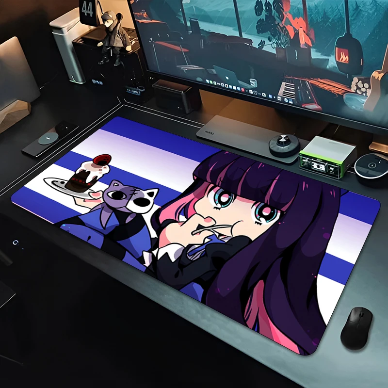 Mousepad New Panty & Stocking Large Mouse Mat MousePads Game Office Laptop Carpet Soft Anti-slip Desktop PC Anime game Mouse Pad