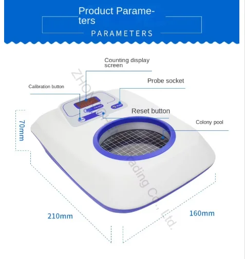 Digital Display  Semiautomatic Voice Broadcast Bacterial Quantity Inspection Counter