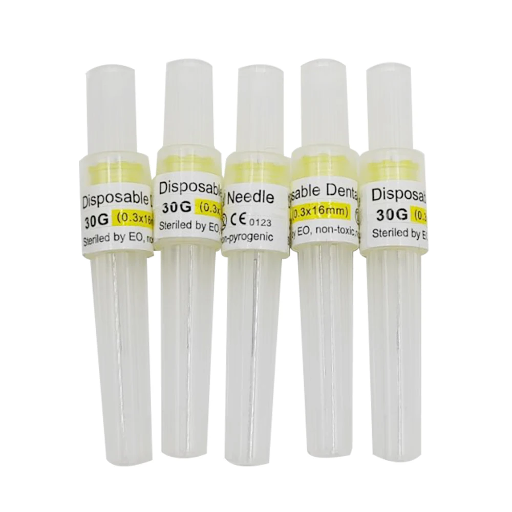 10pcs Dental consumables Disposable Dental Needles in Perforated 30G(0.3x16/21/32mm)/27G(0.4x12/25/35mm)