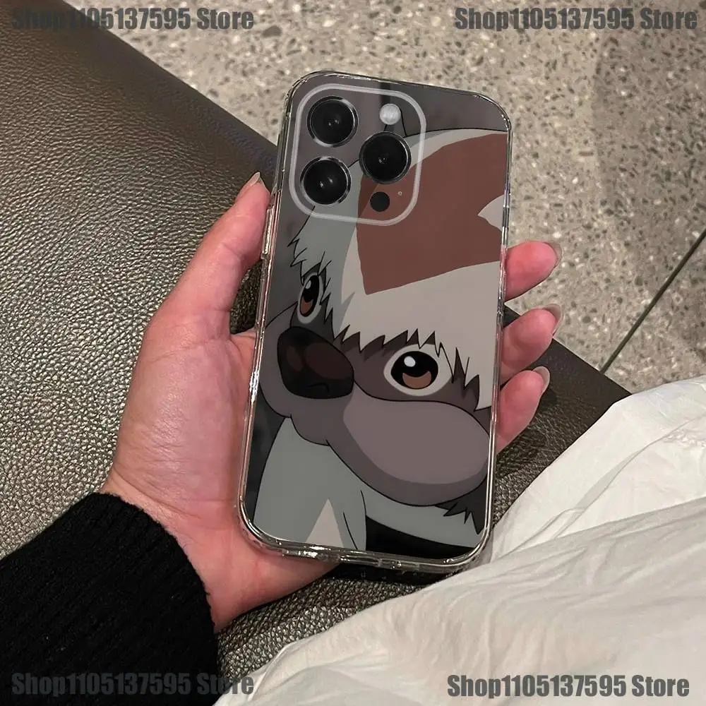 アバター アッパ イップイップ iPhoneケース iPhone 17,16,15,14,13,12,11 Pro,Max,Plus,X,XS,XR,SE4,E Mini対応 透明 ソフトカバー