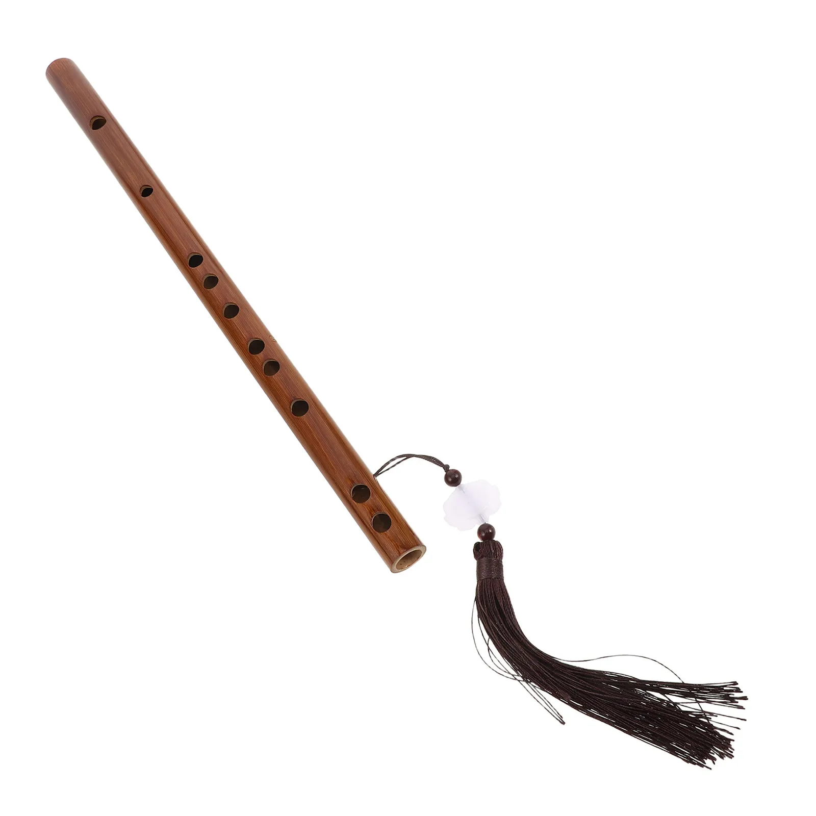 G-Key Bamboo Chinese Dizi Flute Ergonomic Finger Holes Beginner Practice Home Rehearsal Traditional Woodwind Daily Practice Dizi