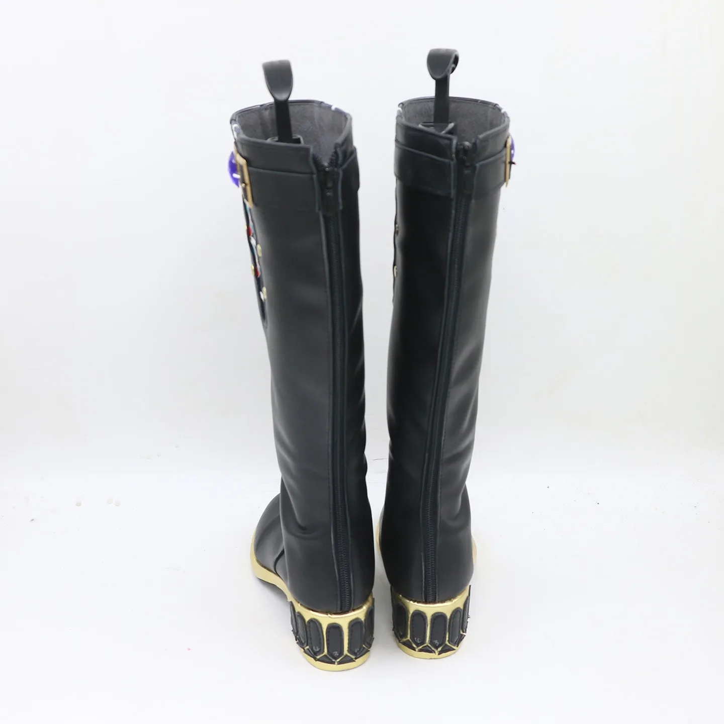 Spiel Pretty Derby Cosplay Schuhe Oguri Kappe Stiefel Halloween Karneval Stiefel Anime Zubehör Requisiten PU Leder Schuhe Nach Maß