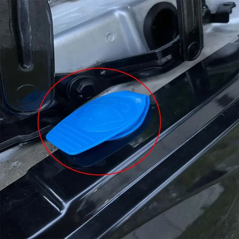 Blue Windshield Washer Fluid Bottle Storage Cap 1K0955455 For Vw Beetle Cc Golf Jetta Passat Touareg Audi A4 A6 A8 Q5 Q7'S