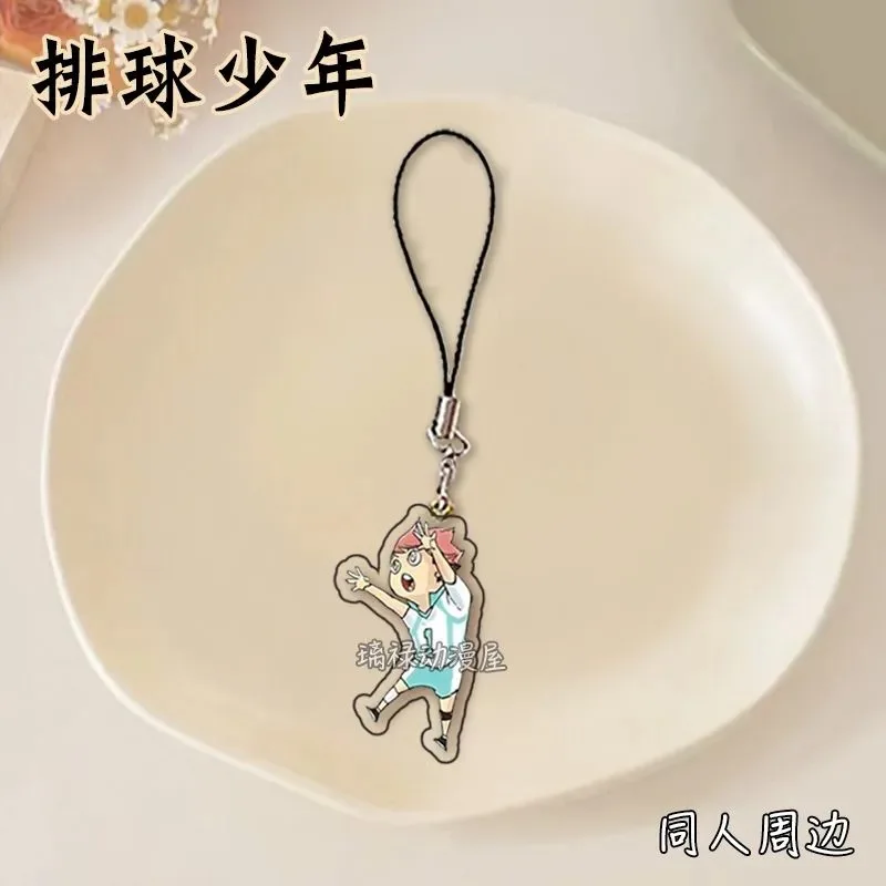 Волейбольный молодежный ремешок, ремешок для мобильного телефона и высококачественный кулон Kawabatake Yingshan Feixiong Hinata Shoyang