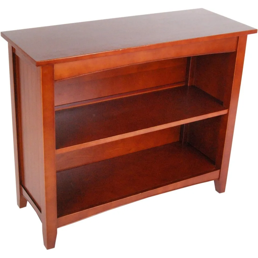 

Cherry Shaker Style Two-Tier Bookshelf Cottage Edition