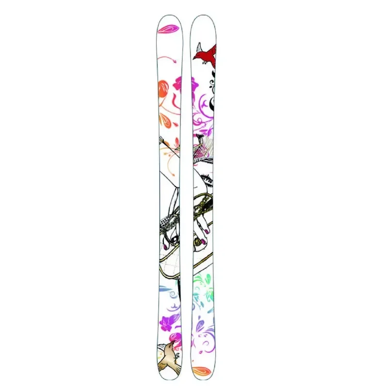 Custom Alpine Ski For Winter Snow Sports Durable Fiberglass Core High Performance Freeride Equipment
