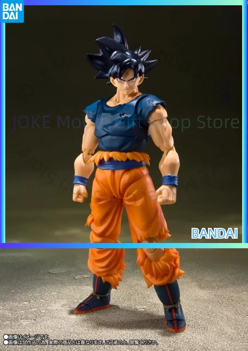 

100% оригинал Bandai Dragon Ball S.H.Figuarts SHF Son Goku Ultra Instinct Sign, экшн-фигурка, игрушки в штучной упаковке, подарки, Коллекционная модель