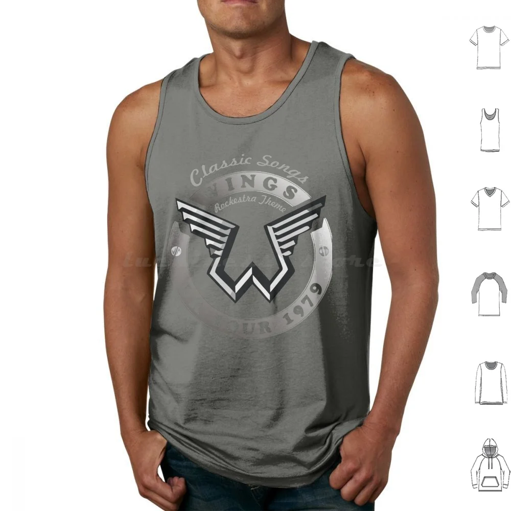 Tshirt Uk Tour 1979 / Classic Songs Tank Tops Vest Sleeveless Uk Tour 1979 Classic Songs Classic Music Good Music 70s 80s