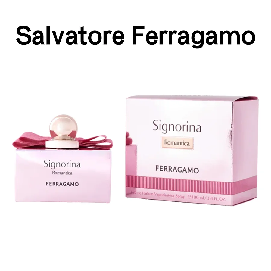 Signorina Romantica Eau De Parfum Spray 100ml Amber and Vanilla Scent, Women's Perfume, Original and Authentic, Long-Lasting Fragrance