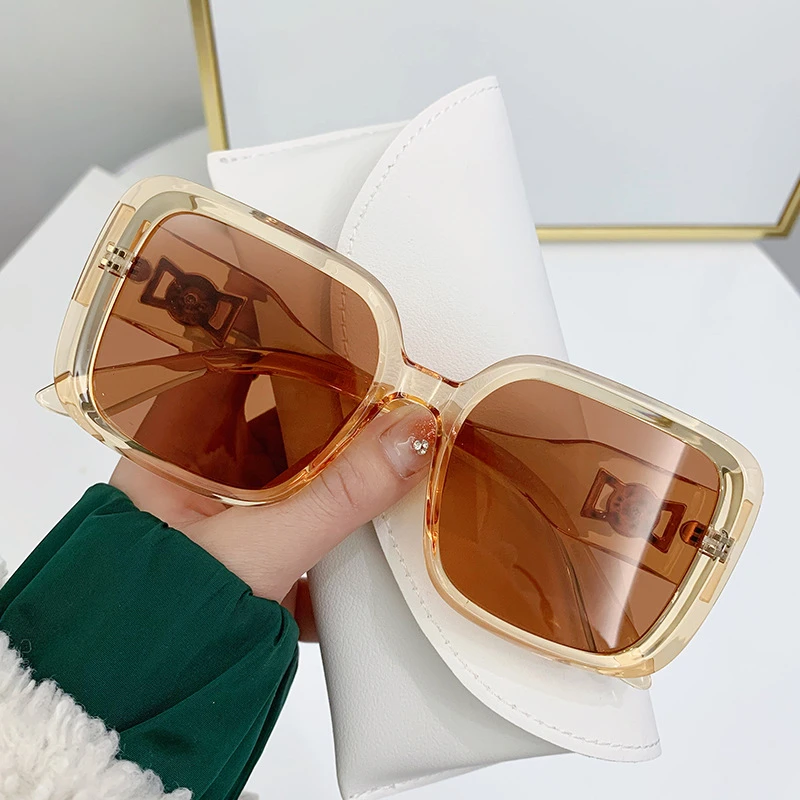 

Polarized Sunglasses Fashion Women's Sun-Proof Sunglasses Customized Optical Oversized Glasses Vintage