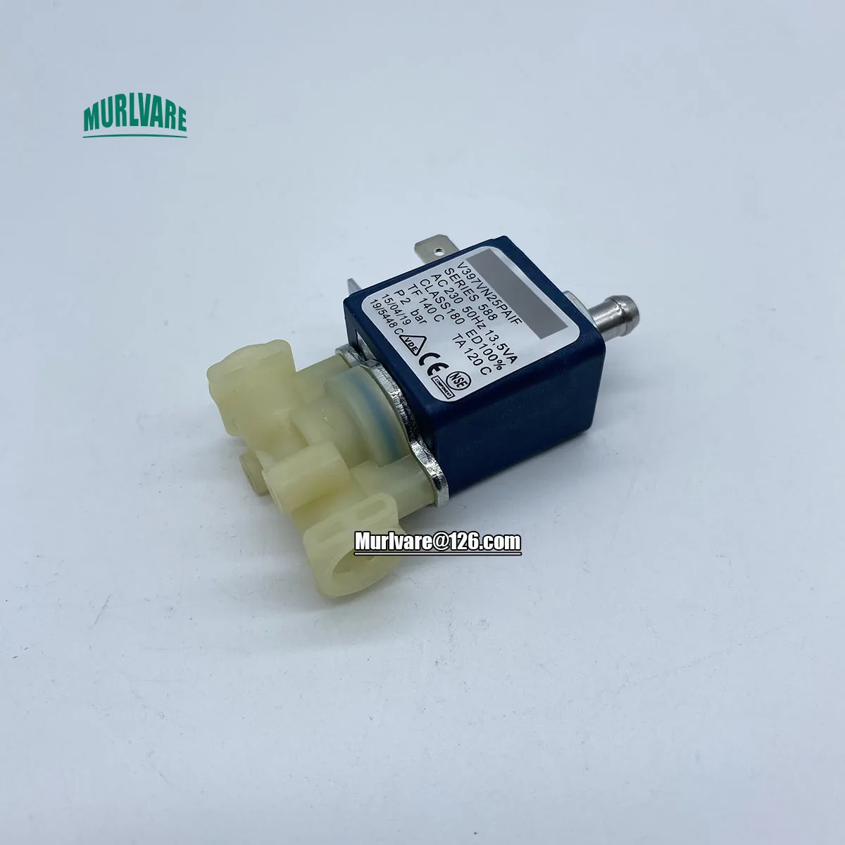 أجزاء ماكينة صنع القهوة العالمية سلسلة 220 فولت 588 V397VN25PAIF V397 صمام الملف اللولبي لآلة القهوة لتنظيف البخار