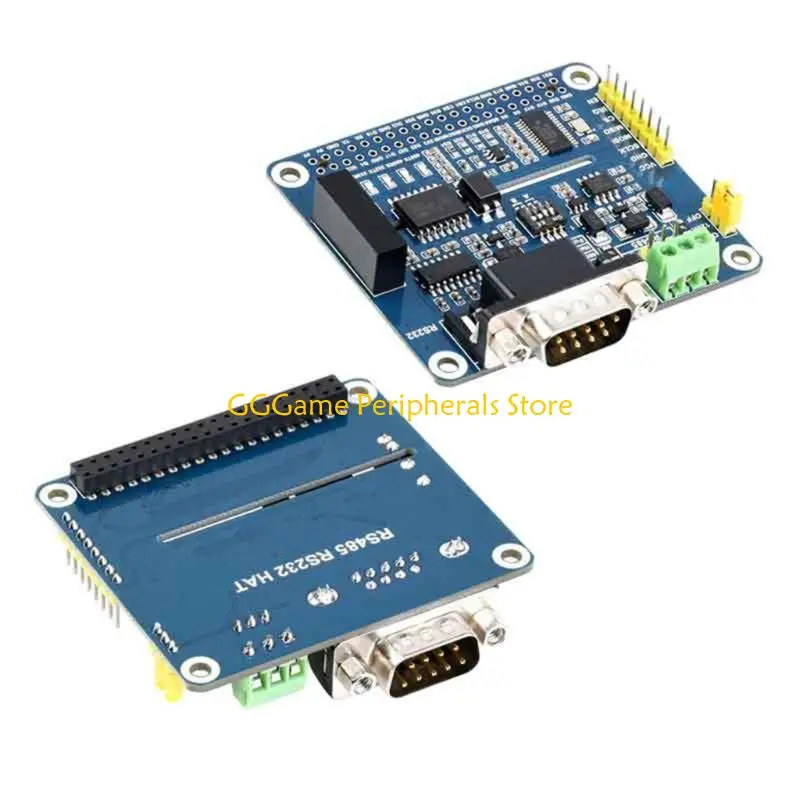 Placa expansão RS485 RS232 isolada U55B com controle e