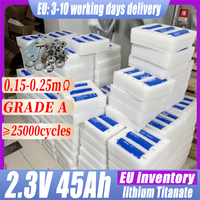 1-72pcs 2.3v 45ah EU inventory of Yinlong new A-grade lithium titanate LTO battery 10C electric ship solar speaker power battery