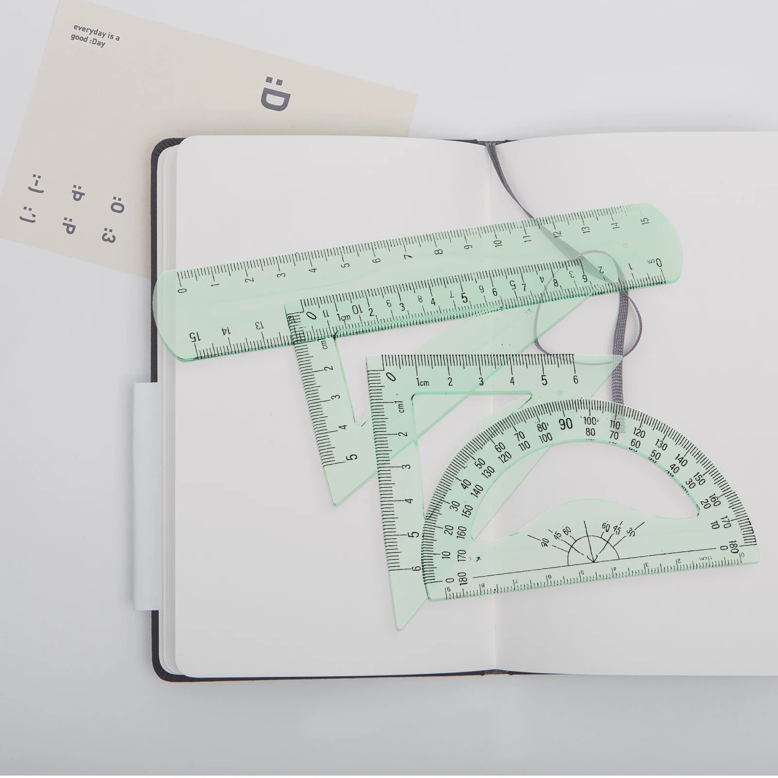 

Drawing Tool Set Stationery Ruler Measuring Rulers Scale Protractor and for School Pp Office Drafting Tools