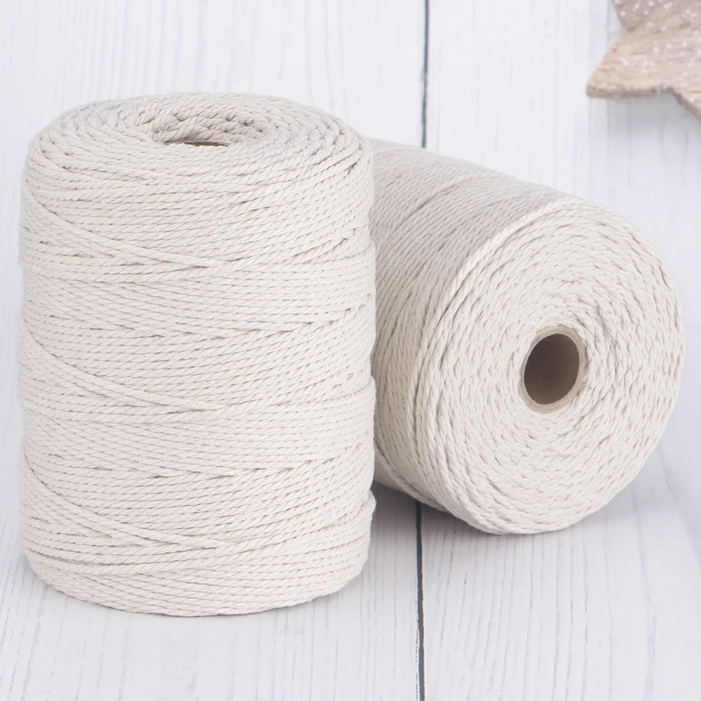 2 لفة، 2 مم × 8661 بوصة × 2 سل - مراجعة Macrame Cord Cotton وسعره