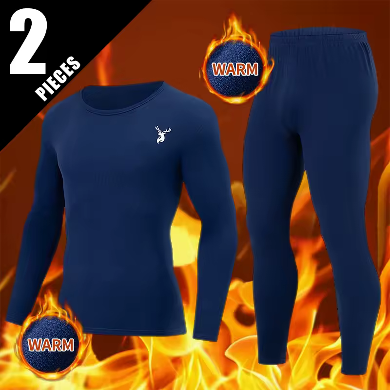 가을/겨울 남성 및 청소년용 캐주얼 따뜻한 속옷 세트