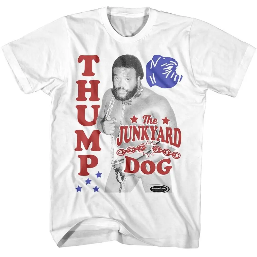 Powertown Junkyard Dog Thump Men'S T Shirt Jyd Ritter Wrestling Champ