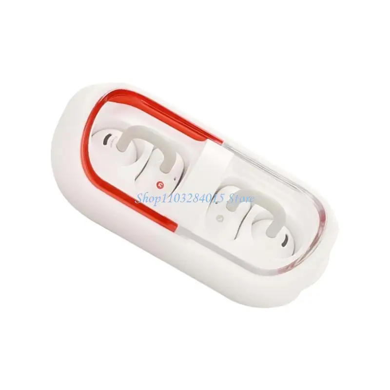 R6FF SILICONE COPERTO AURFICO COPERTURA Manica resistente alla polvere per auricolari Mooncrop Non slip leggero