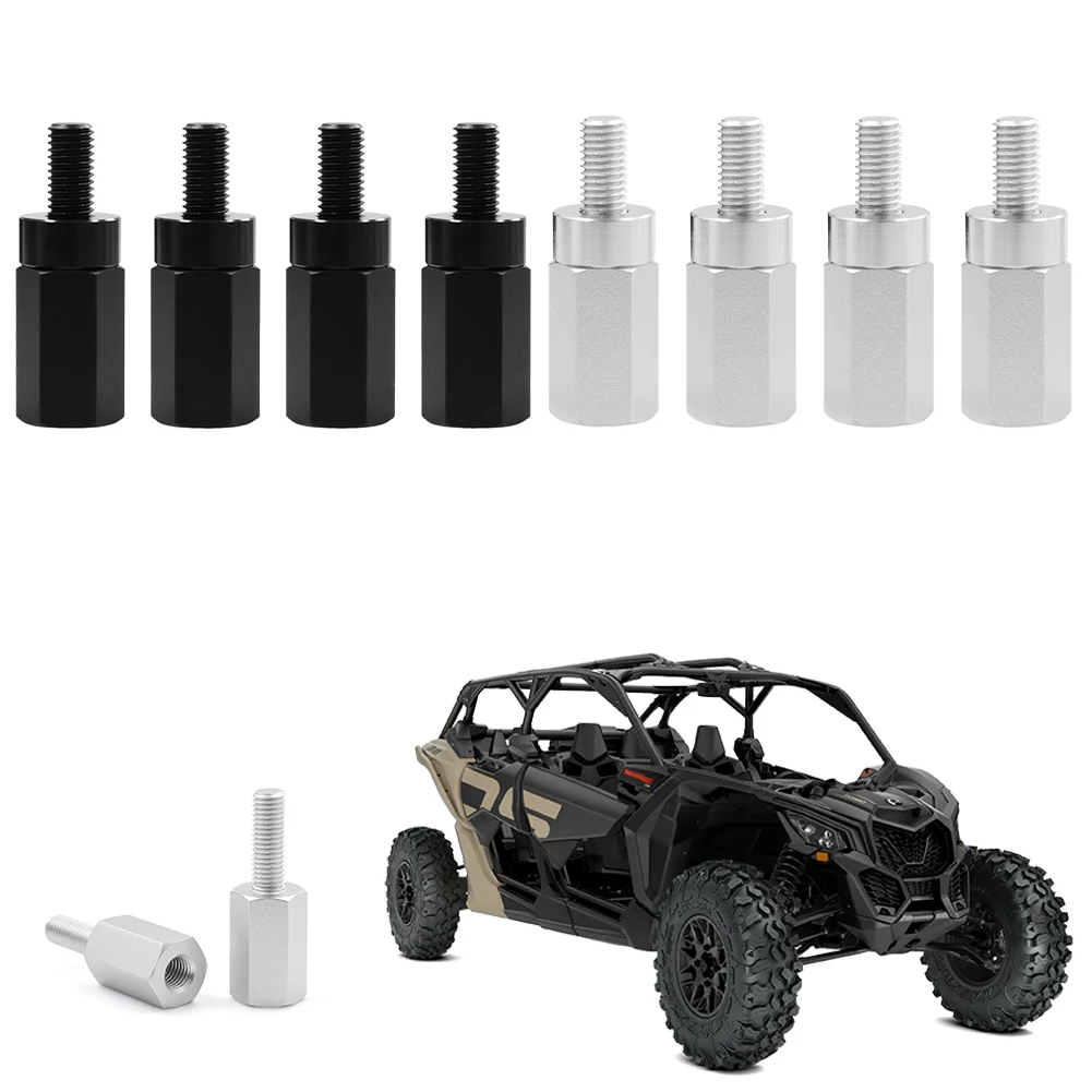 

4 шт. винты для подъема сиденья с прокладками, регулятор высоты сиденья, комплекты креплений для подъема сиденья ATV, подходят для Can-Am Maverick X3