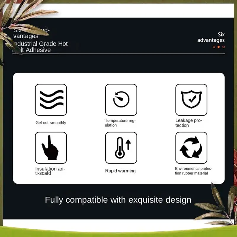 

New-EU Plug Hot Glue Gun Hot Melt Glue Gun For Car Dent Puller For Heating Craft Repair Tools Temperature Adjustable