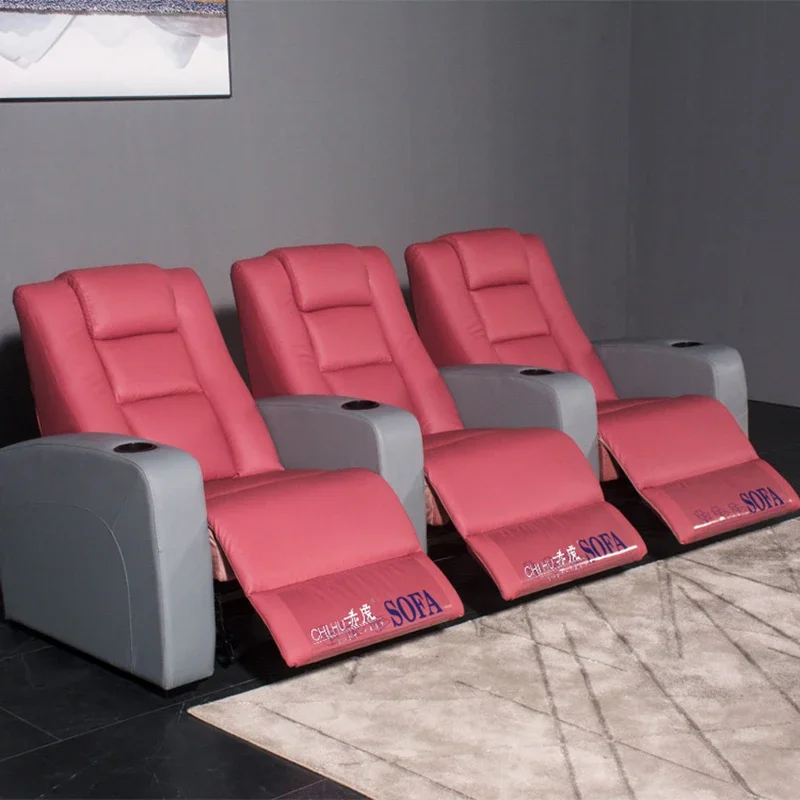 Living Room Modern Electric Combination Seat Home Theatre  Cinema Vip Sofa