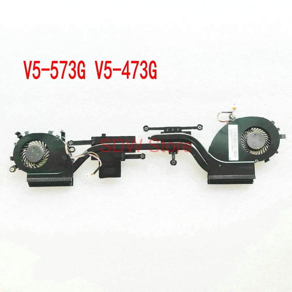 Cooler Adequado para Acer Aspire, V5-573G, V5-573, V5-473G, V5-473, Laptop, V5-573G, V5-473G, Sistema de refrigeração