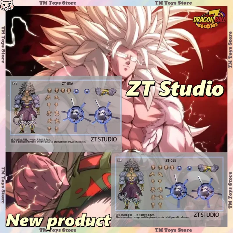 

ZT Studio SSJ5 Broly Dragon Ball Action Figure Super Saiyan 5 Broly ZT-05 Limit Breaker Collection Model Toys Birthday Gifts New