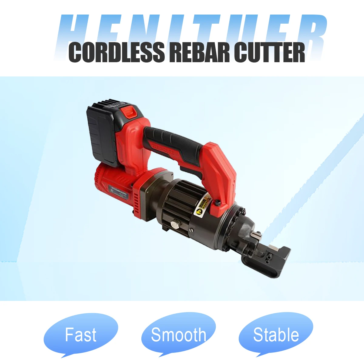 HENITUER PC-16B Electric Tools Cordless Rebar Cutter High Quality Multifunctional Lithium-ion Rebar Quick-break Device Machine