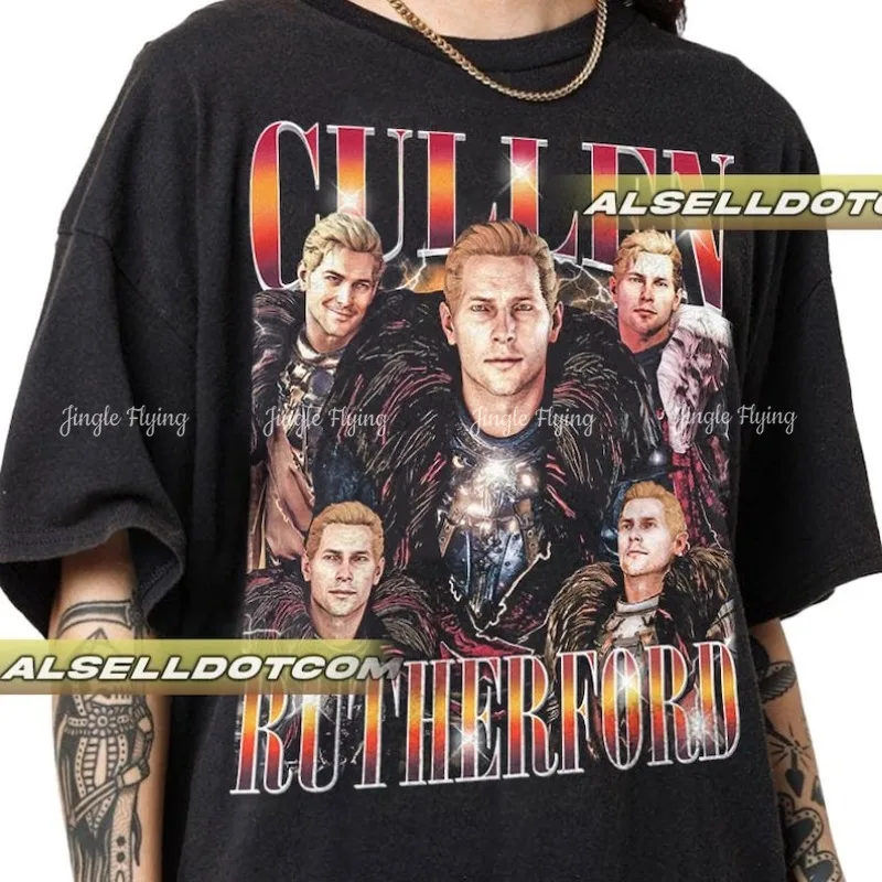 Camiseta Vintage limitada Cullen Rutherford Dragon Age, regalo para mujer, camiseta para hombre Anda