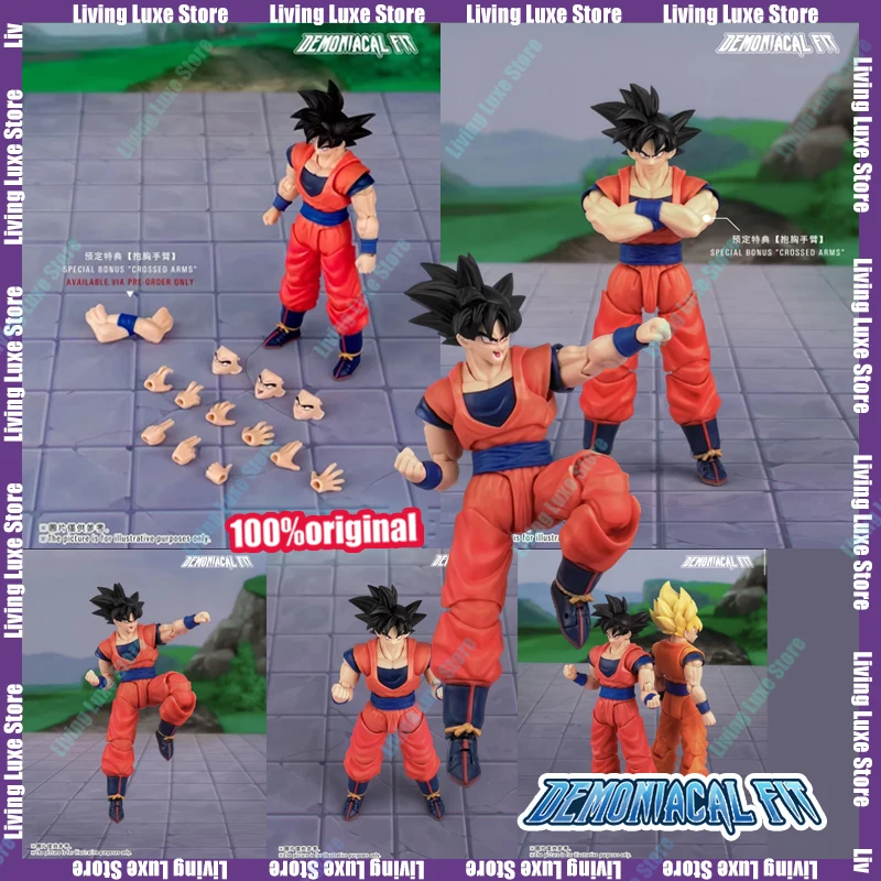 Figura de Acción Coleccionable de Goku Demoniacal Fit, Martialist Forever Evolve In Combat, Escala 1/12, DBZ, Articulada, Regalo