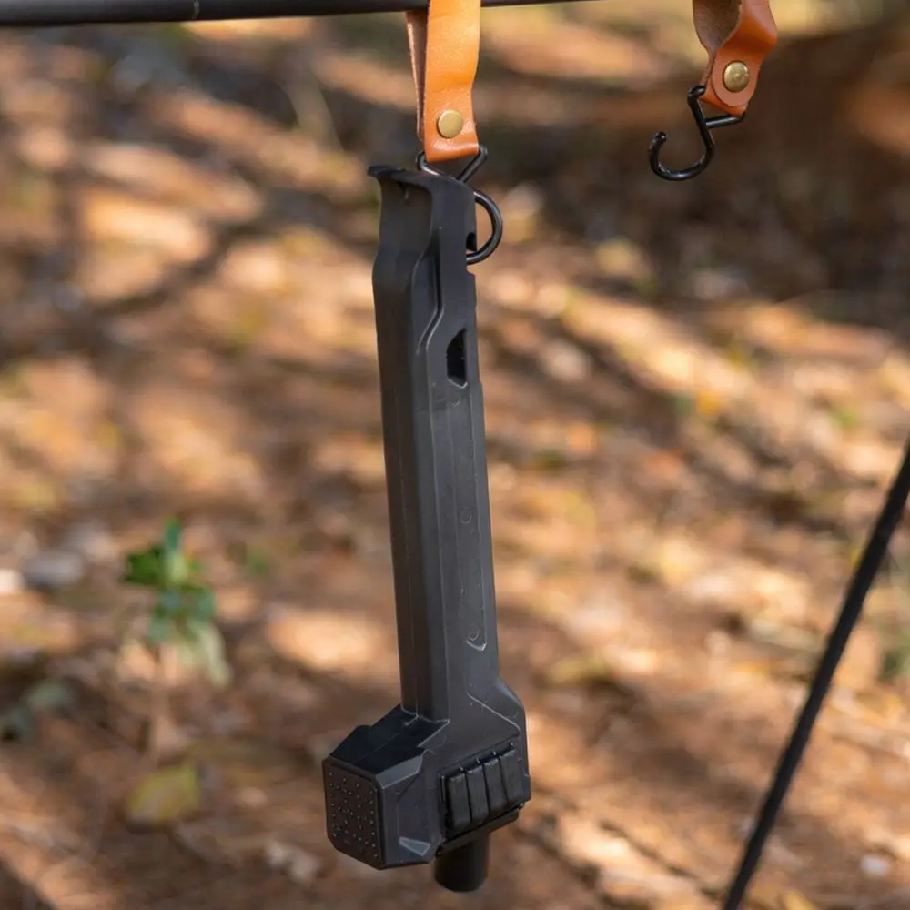 Camping Gear Tent Peg Hammer Set Outdoor Plastic Mallet For Canopy Shelter Assembly Lightweight Utility Tool Kit