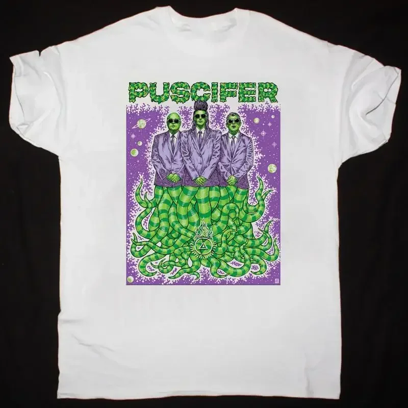 Puscifer Band Music White T Shirt Cotton S 2345XL