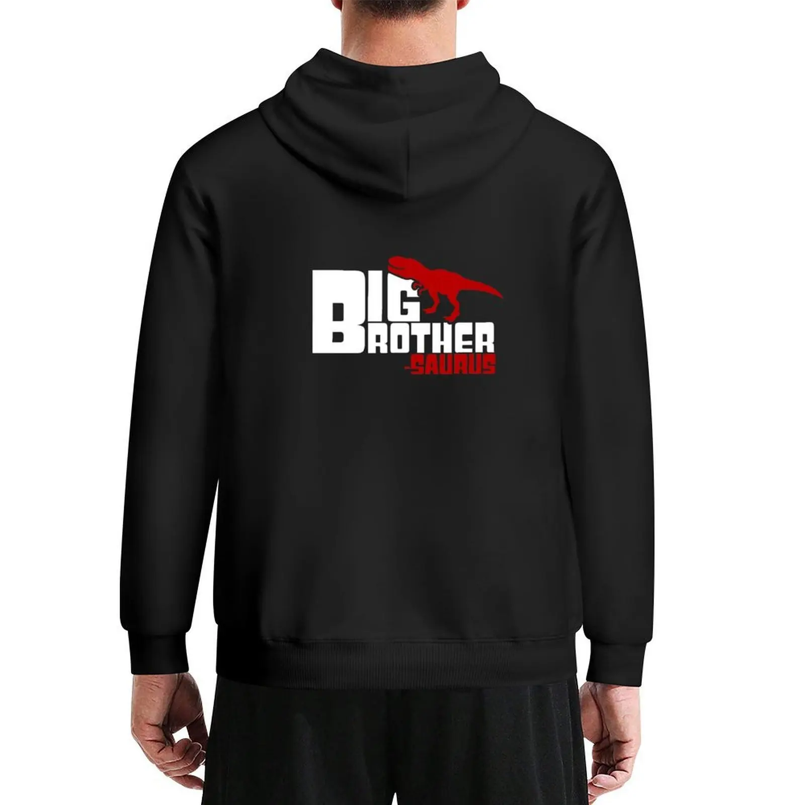 

Big Brother-Saurus Cute Older Sibling Dinosaur Hoodie men clothes mens clothing hooded shirt men wear anime hoodie