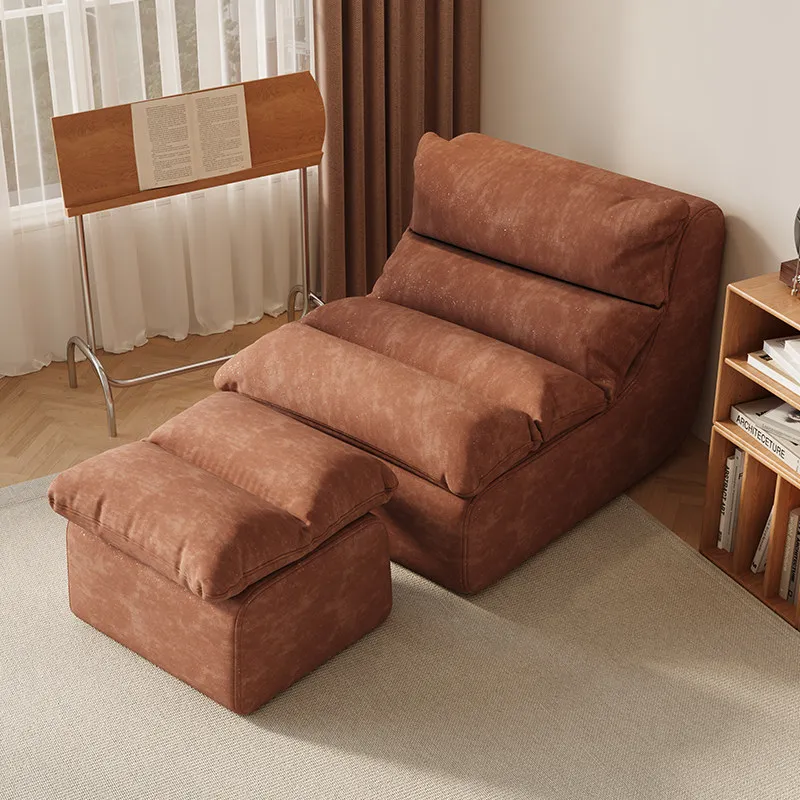 Modern urban family small apartment comfortable lazy single leisure sofa living room bedroom