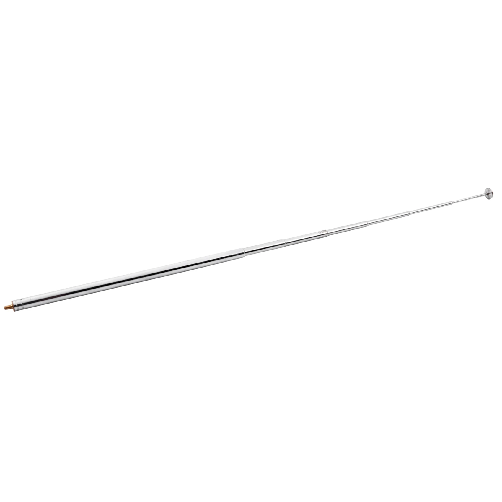 Efficient 10Pcs 98Cm 38.5 Inch 7 Sections Telescopic Antenna Replacement For FM Radio TV