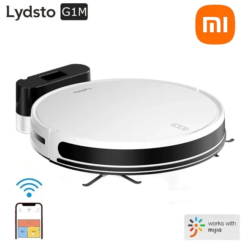 Xiaomi Lydsto G1 Robot Vacuum Cleaner 3300Pa Suction Mop Household Wet Mop Vacuum Cleaner Mijia App Control