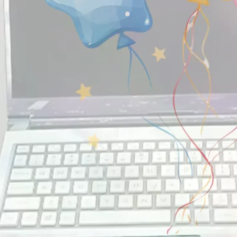 1Pair 3D Printing Cute Decorative Ornaments E-sports Room Wings Monitor Decorative Ornaments Creative Gifts For Friends