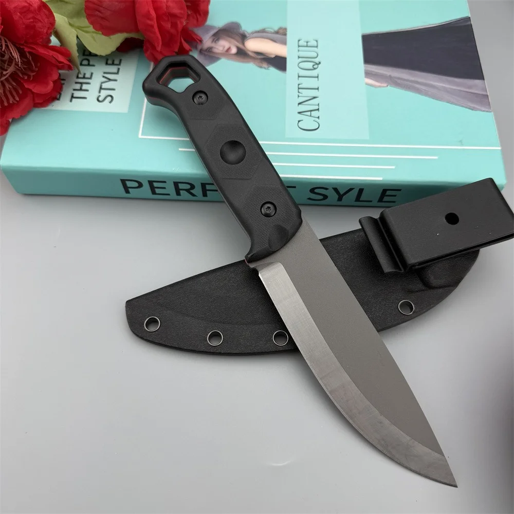 

High-hardness Camping Fixed-blade Knife Featuring Kydex Sheath D2 Blade Nylon-fiberglass Handle Outdoor Mountaineering Tool