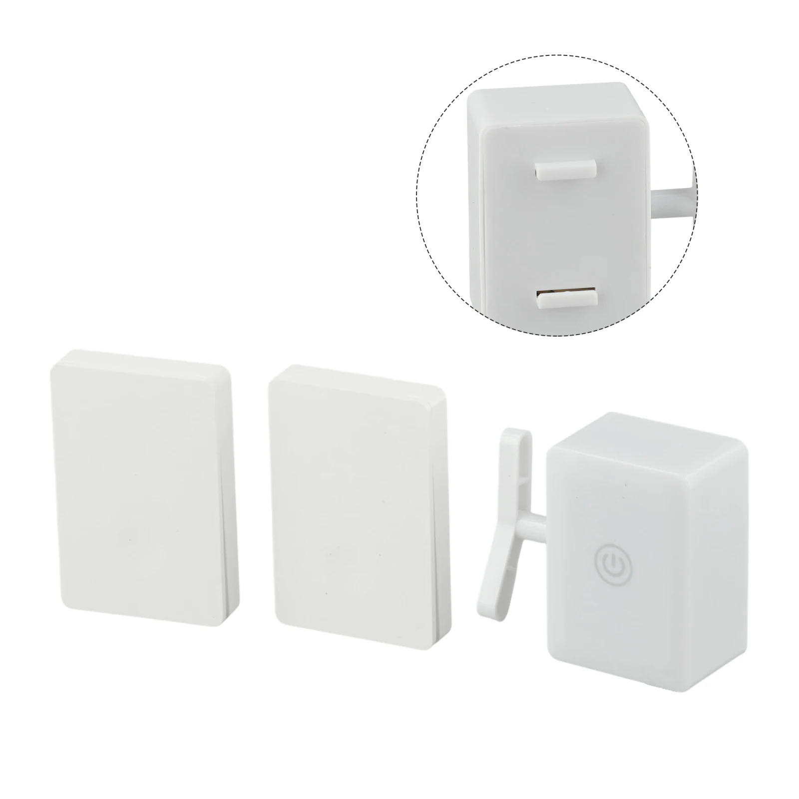 for Home Home Controller Remote Switch Light Control Switch Remotely Turn Light On Any Switch White Color 51*54mm Size