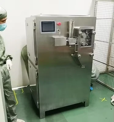 Automatic Dry Granulator Machine LG-100 with PLC, for Fertilizer/Food/Tyre Granulation, Gear Motor & Pump Included