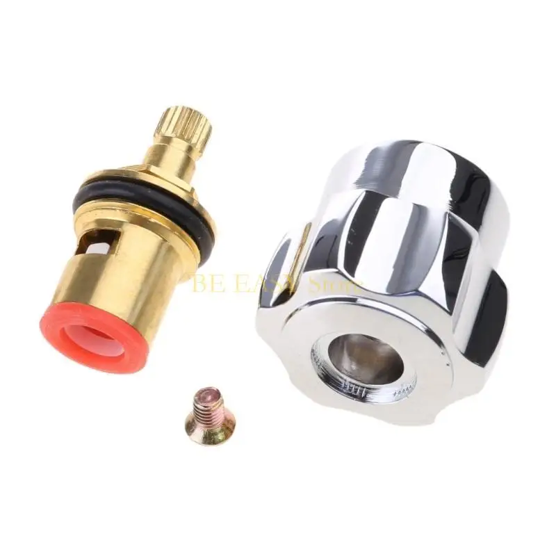 E28F Upgrades Faucets Handle Repair Valves Long Service & Simple Install Faucets Handle Switches Repair Tool for Homeowners