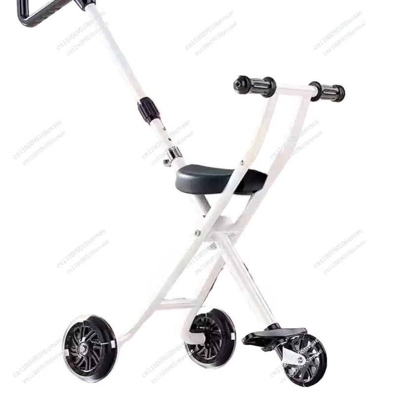 

Three Wheeled Baby Light Portable Simple Child Stroller To Walk The Baby