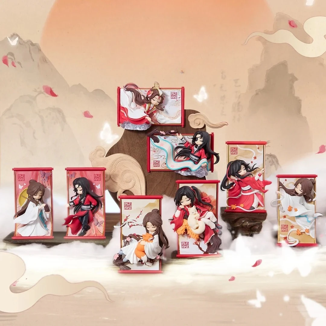 

Коллекционная серия «Тянь Гуань Ци Фу»: Слепая коробка TGCF — Аниме-фигурки Хуа Чэн и Ся Лянь, магниты на холодильник, настольные украшения, игрушки