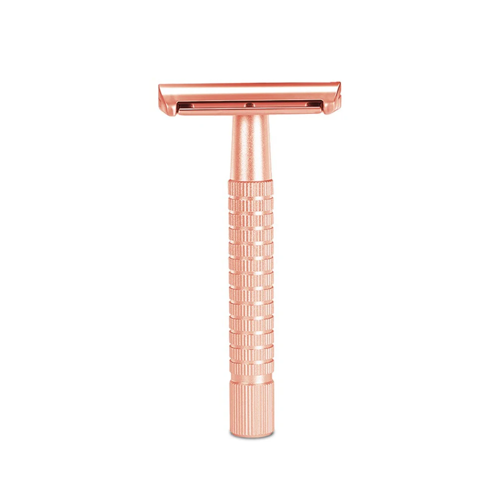 High Quality Men Professional Manual Shaver Barber Razor Shaving Shave Beard Cutter Gift Safety Razor with Matel Weighted Handle